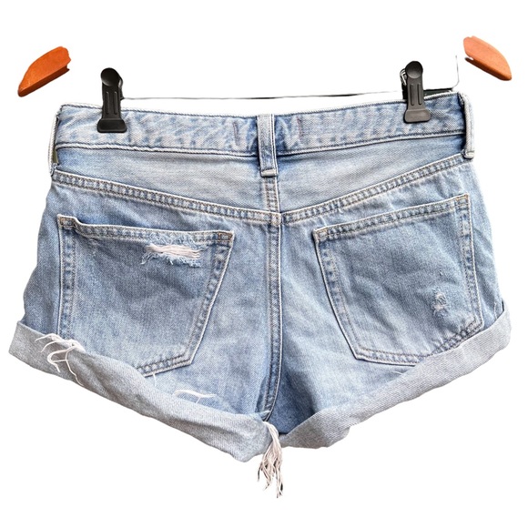 Free People We The Free Romeo Rolled Cut Off Shorts - Picture 10 of 12